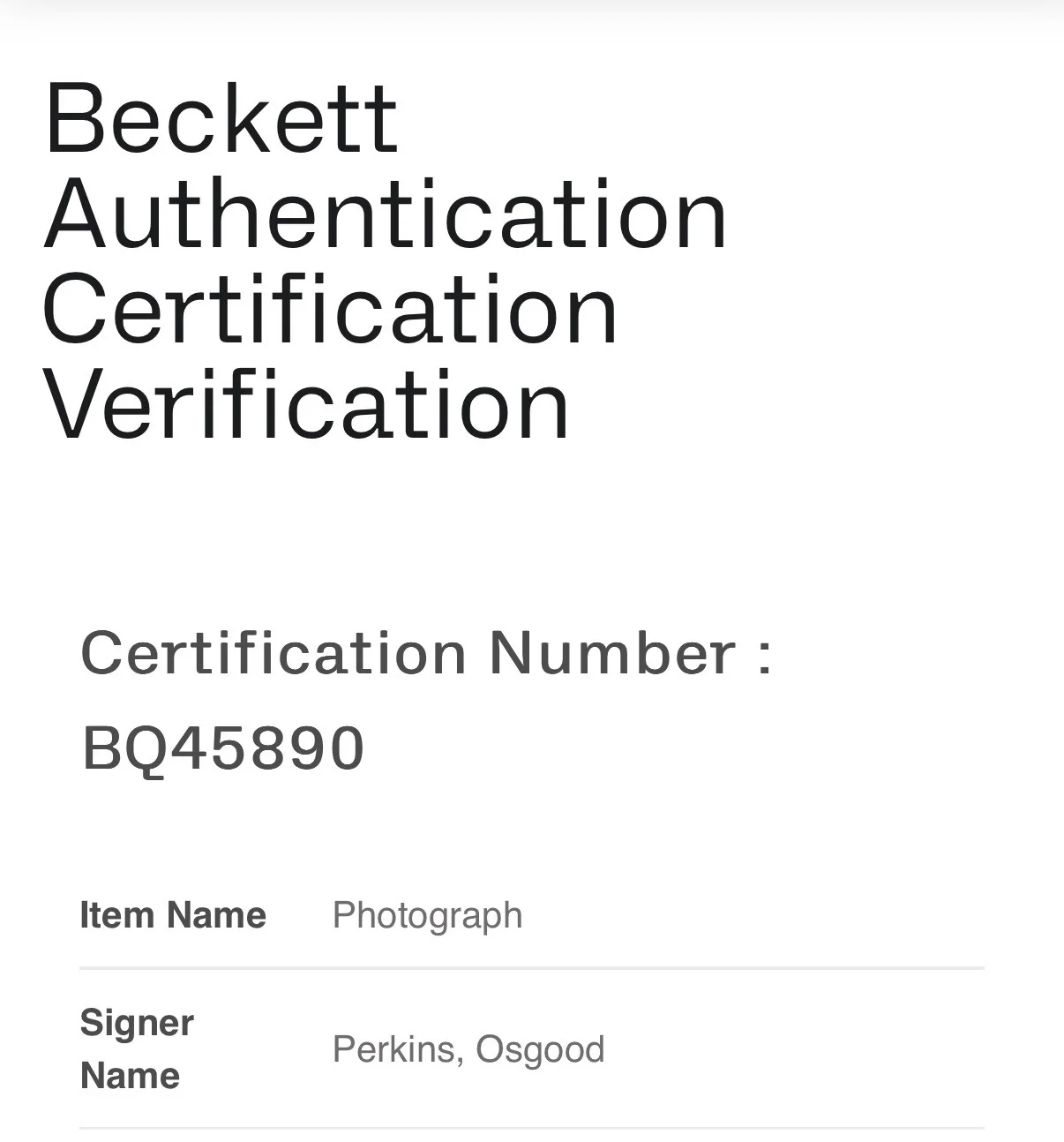 Osgood Perkins — OSGOOD PERKINS SIGNED AUTOGRAPH THE MONKEY 12x18 PHOTO BECKETT COA BQ45890, изображение 3