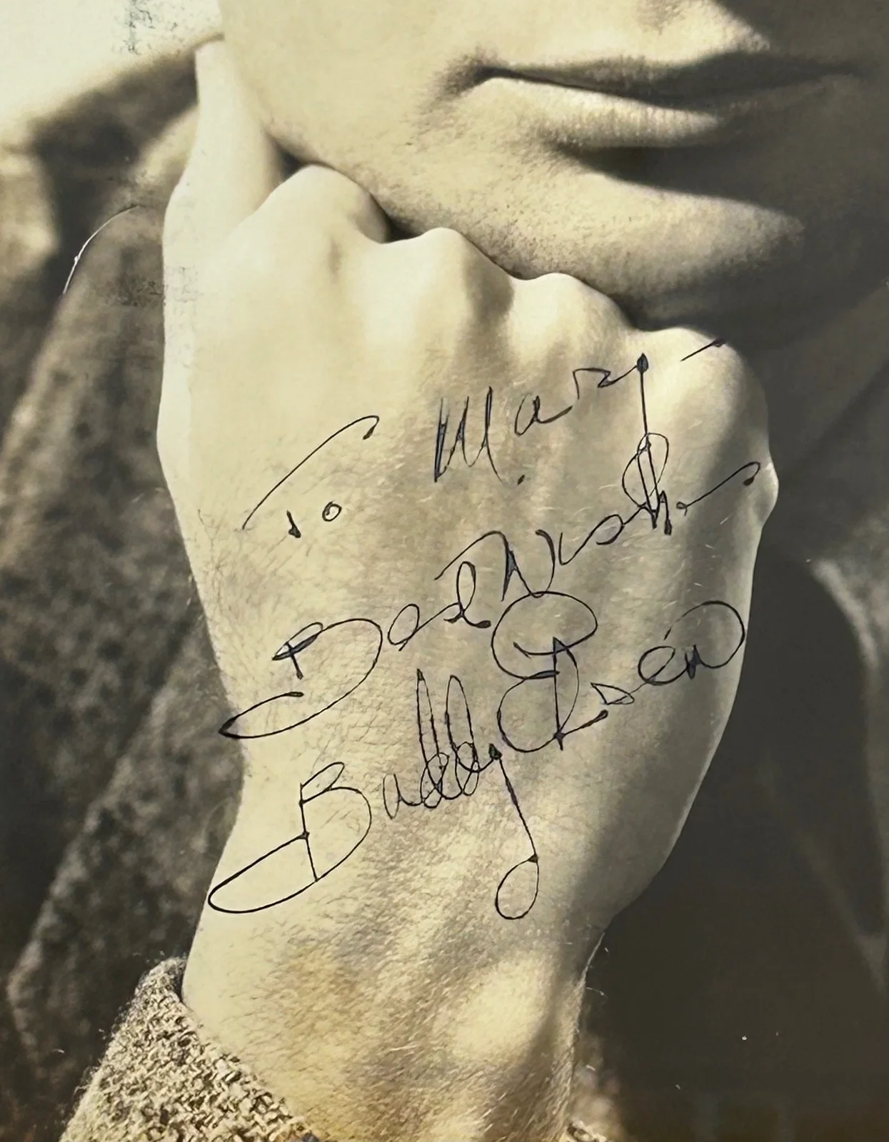 BUDDY EBSEN—SIGNED PHOTO—BEV. HILLBILLIES•WIZ OZ•BREAKFAST TIFFANY’s•BARN.JONES, изображение 2