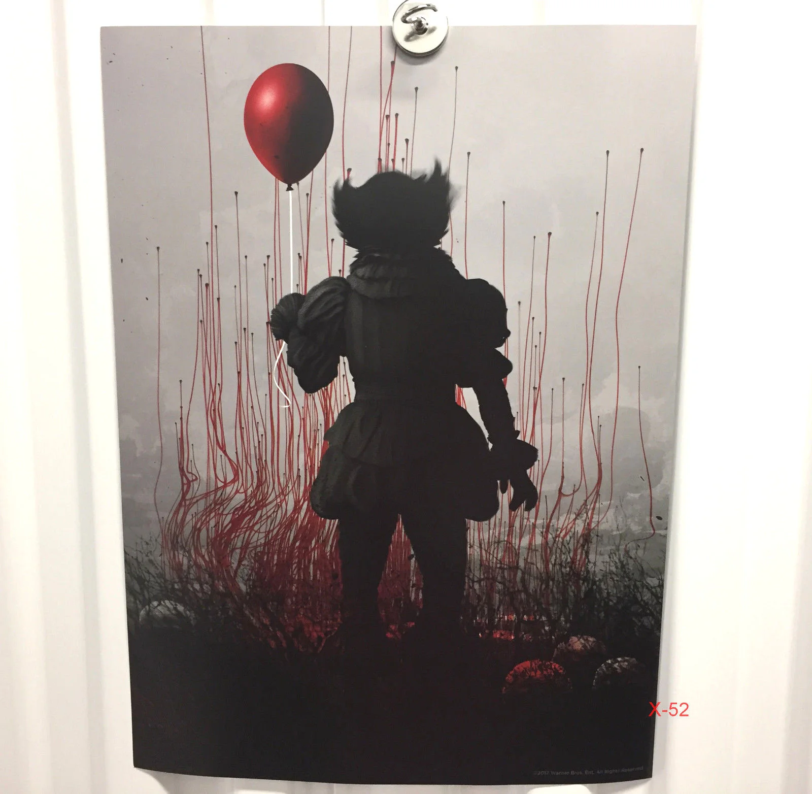IT movie Pennywise Clown exclusive cinemark poster print 12.5 x 17 Stephen King, изображение 2