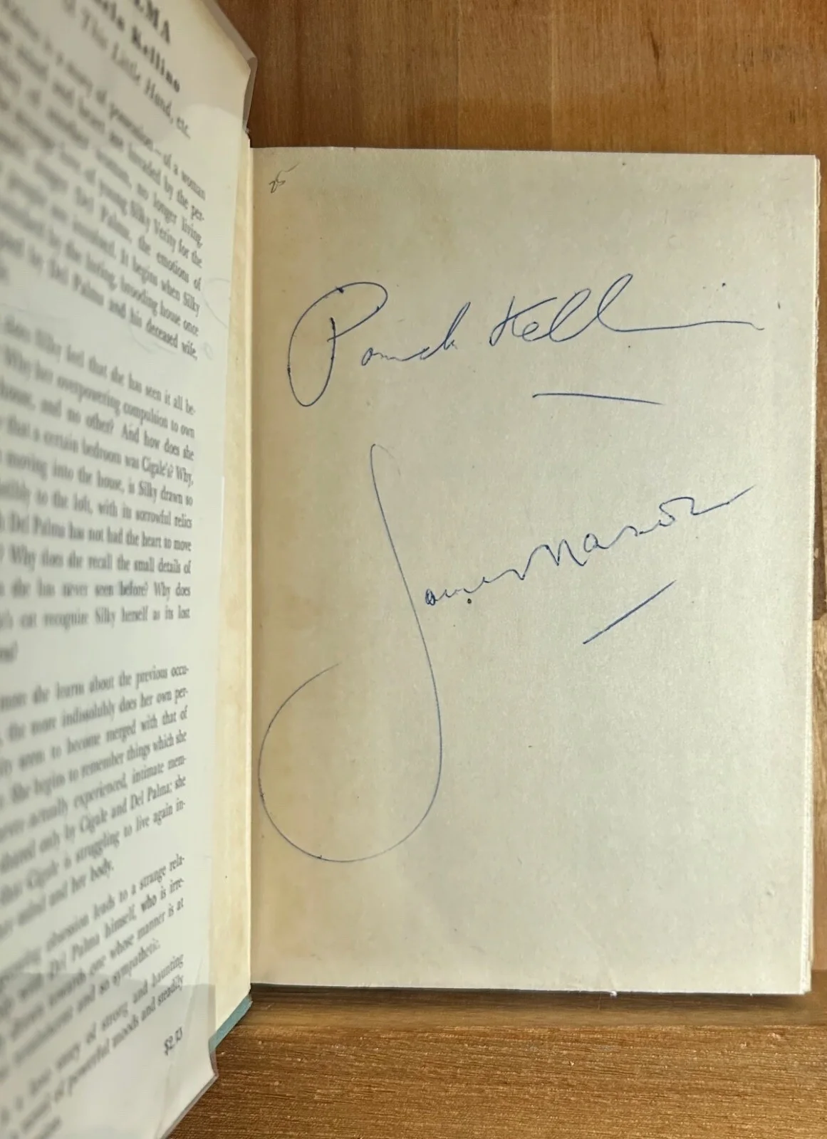 JAMES MASON+PAM KELLINO—Their SIGNED Book—DEL PALMA—Filmed as his Lady Possessed, изображение 2