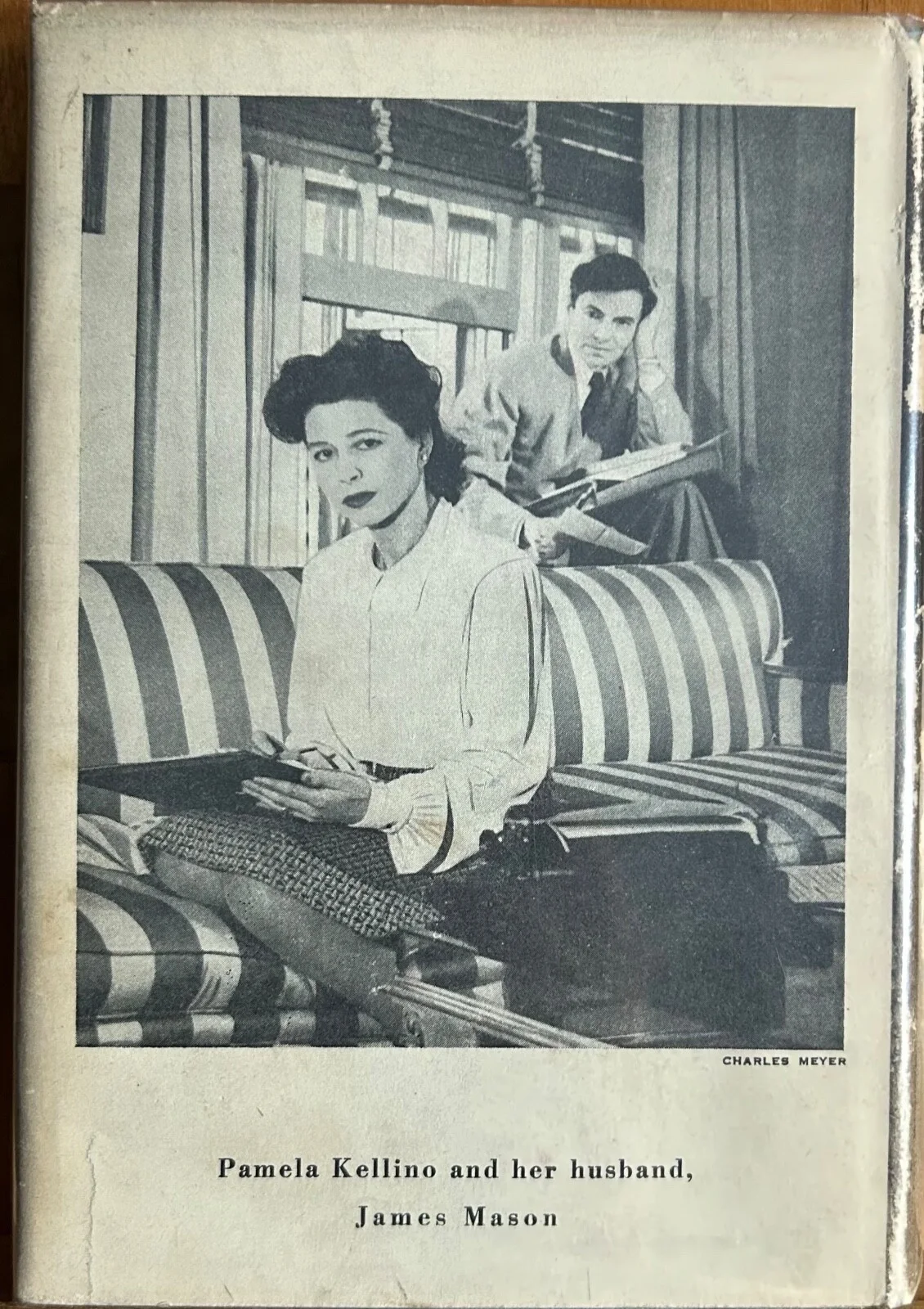 JAMES MASON+PAM KELLINO—Their SIGNED Book—DEL PALMA—Filmed as his Lady Possessed, изображение 3