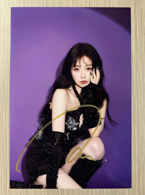 Celebrity Signature Photo Yu Shuxin 6Inch Set Makeup Photo, изображение 2