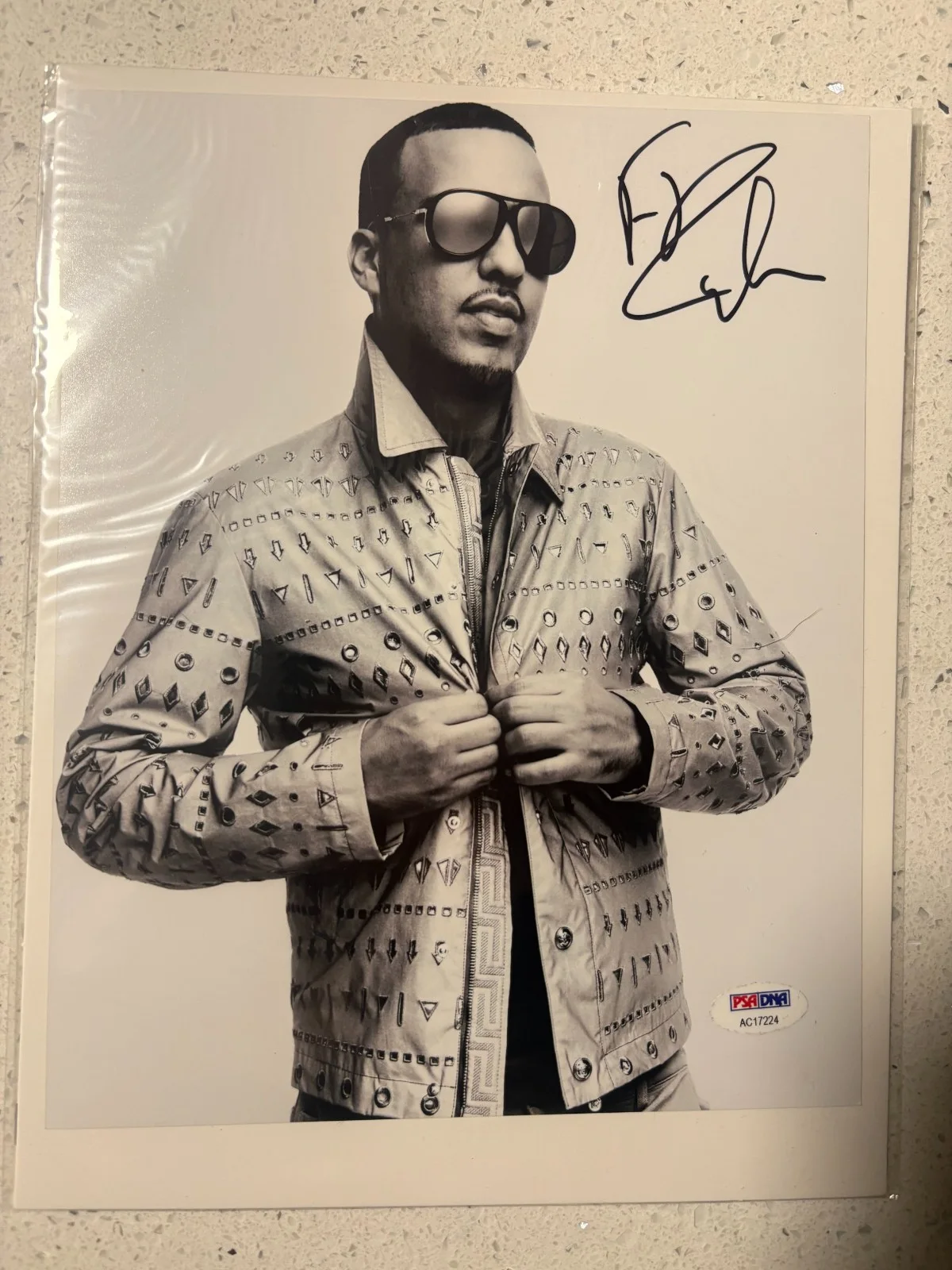 French Montana — French Montana Signed Photo 8x10 (Beckett) Rapper