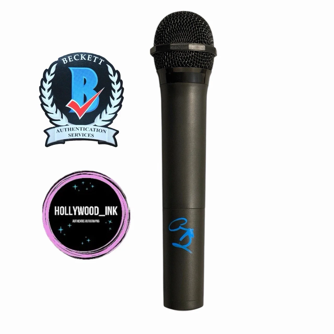 Conan O’Brien — CONAN O’BRIEN SIGNED AUTOGRAPHED MICROPHONE HOST COMEDIAN BECKETT BV18520, image 2