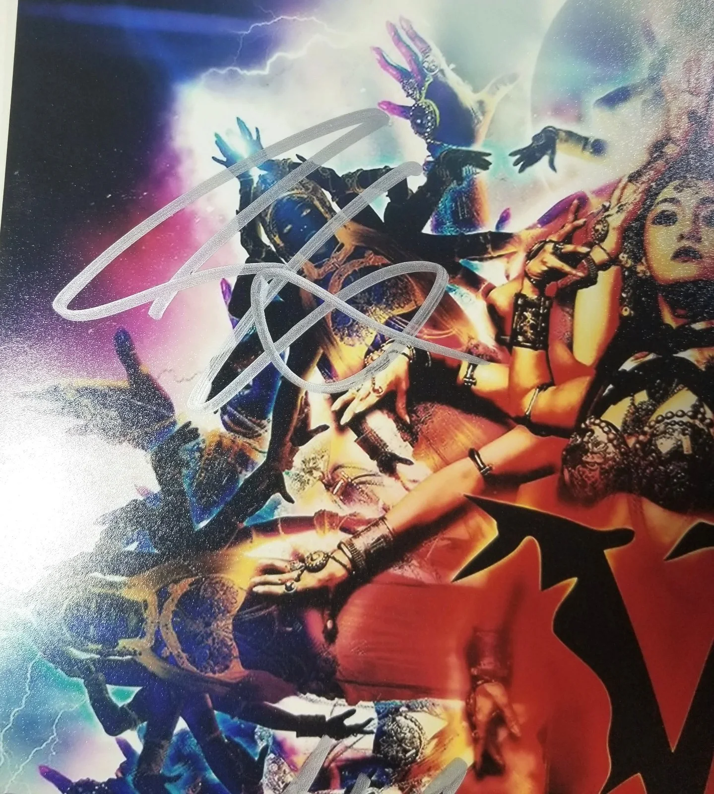 Veil of Maya REAL full band hand SIGNED 12x12" Matriarch Photo #1 COA Autograph, изображение 2
