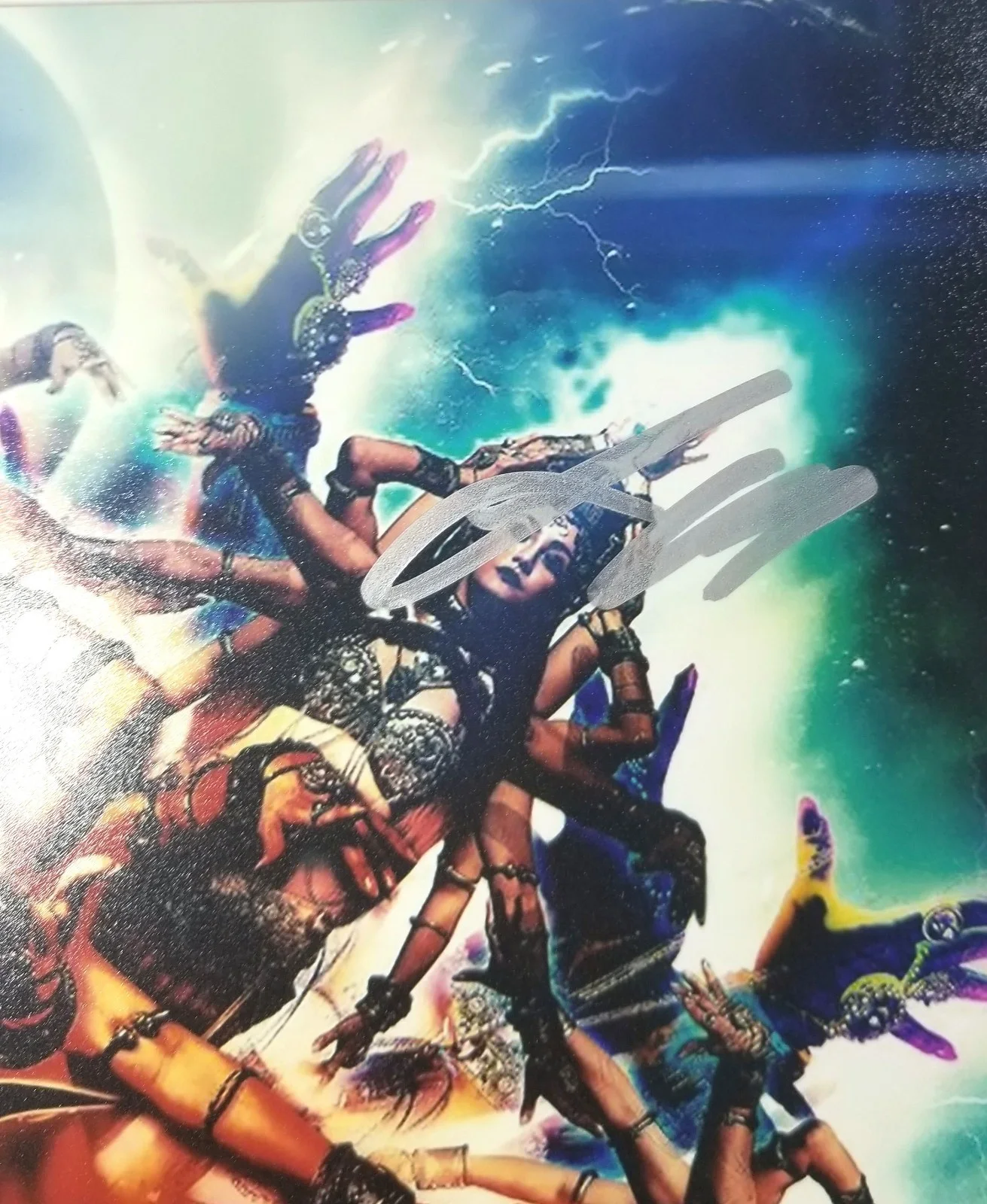 Veil of Maya REAL full band hand SIGNED 12x12" Matriarch Photo #1 COA Autograph, изображение 4