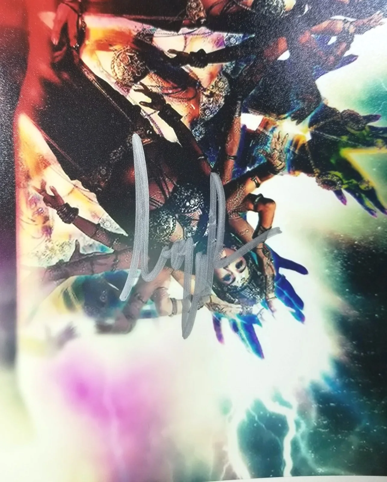 Veil of Maya REAL full band hand SIGNED 12x12" Matriarch Photo #1 COA Autograph, изображение 5