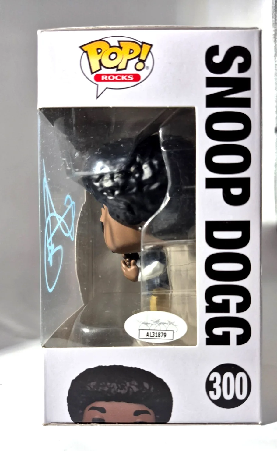 SNOOP DOGG SIGNED AUTOGRAPHED FUNKO POP 300 DOGGYSTYLE DR. DRE RARE JSA COA, изображение 5