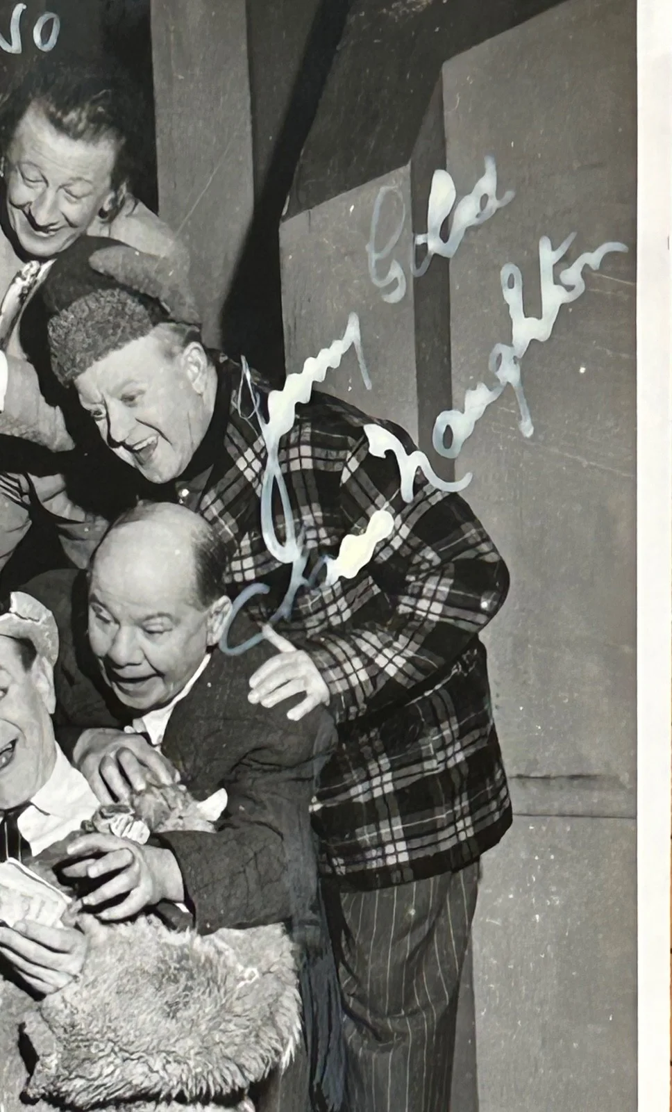 CRAZY GANG—SIGNED PHOTO-UK Film Comedy Team-Flanagan•Gold•Naughton•Nervo•Knox•, изображение 3