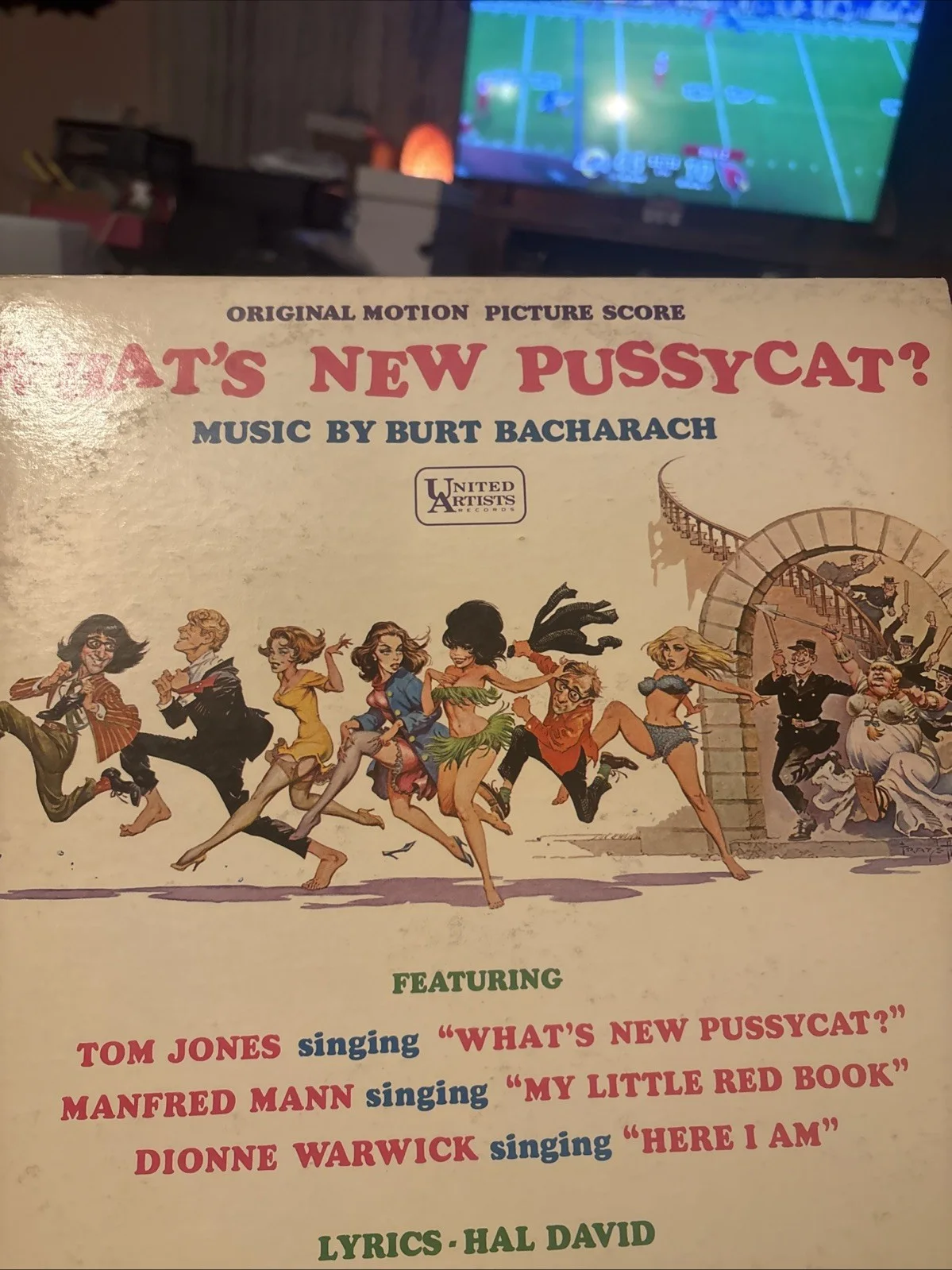 BURT BACHARACH "WHAT'S NEW PUSSYCAT" 1965 MOVIE SOUNDTRACK RECORD, изображение 2