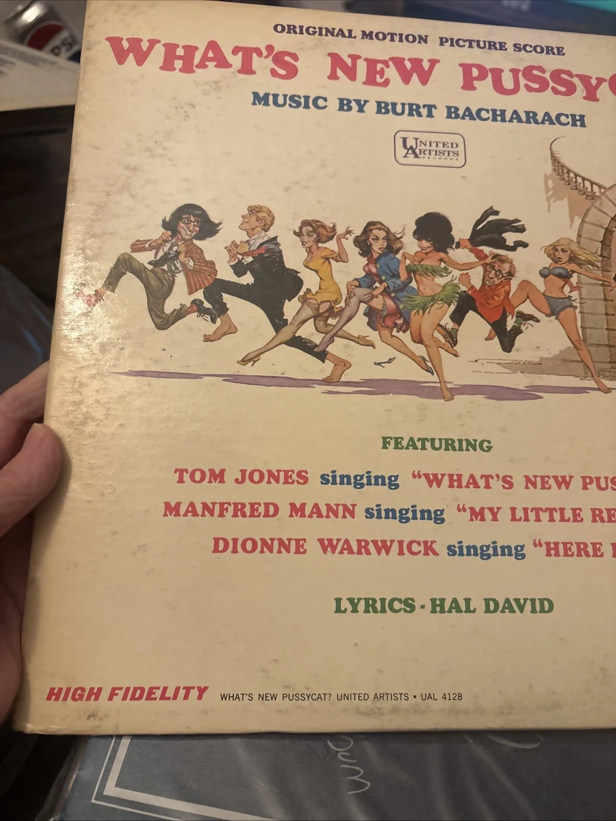BURT BACHARACH "WHAT'S NEW PUSSYCAT" 1965 MOVIE SOUNDTRACK RECORD, изображение 3