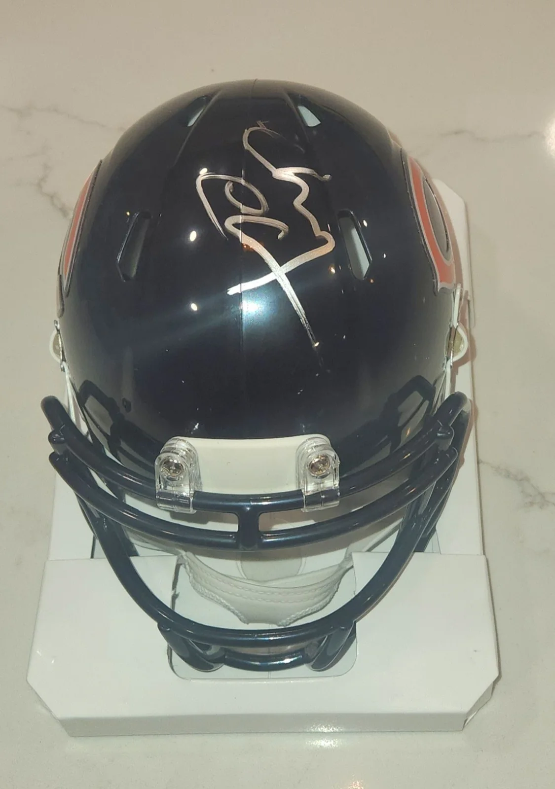 CHEVY CHASE 'CHRISTMAS VACATION' CLARK GRISWOLD SIGNED BEARS MINI-HELMET *COA 1, изображение 3