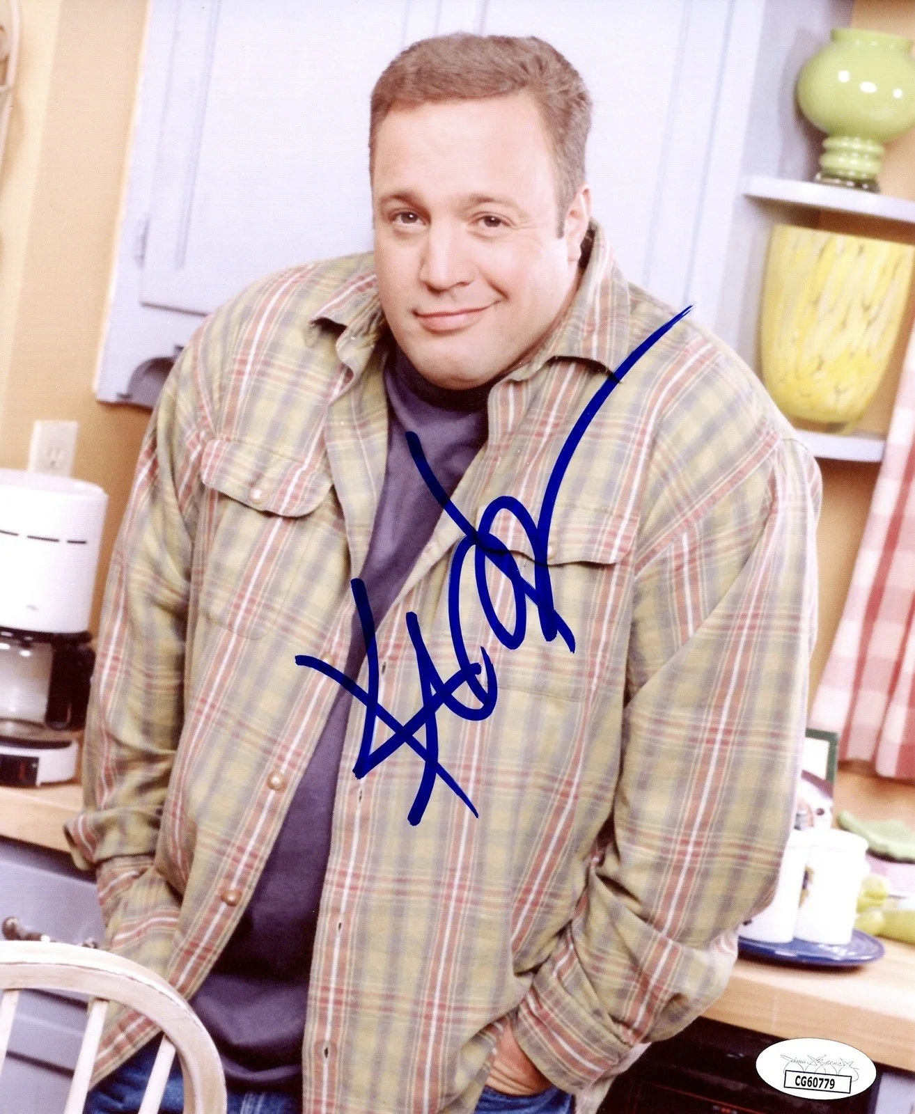 Kevin James — Kevin James Signed 8x10 Meme Photo King Of Queens Autographed JSA COA