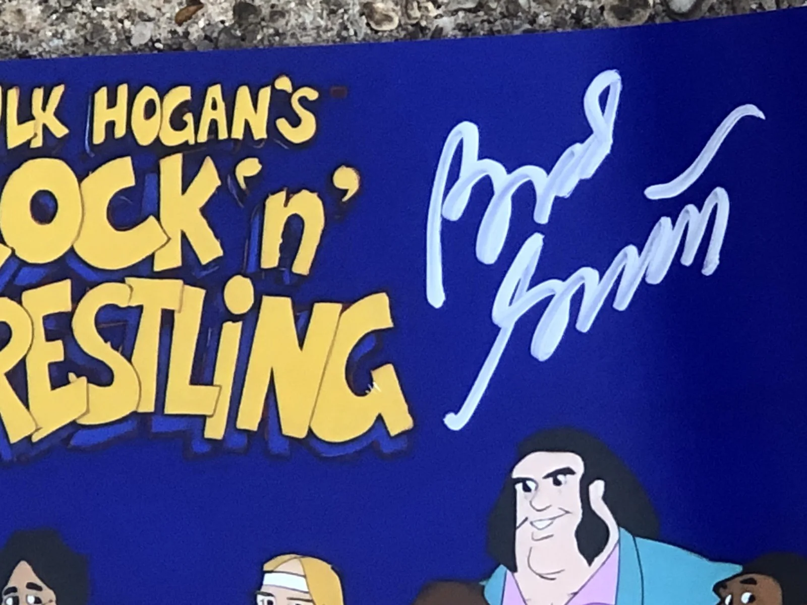 Brad Garrett — BRAD GARRETT SIGNED 8X10 ACTOR VOICE OVER 1985 HULK HOGAN ROCK N WRESTLING JSA, image 3