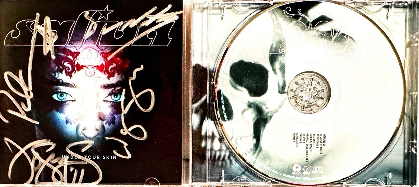 Saliva !! UNDER YOUR SKIN Authentic Signatures By The Band ., изображение 2
