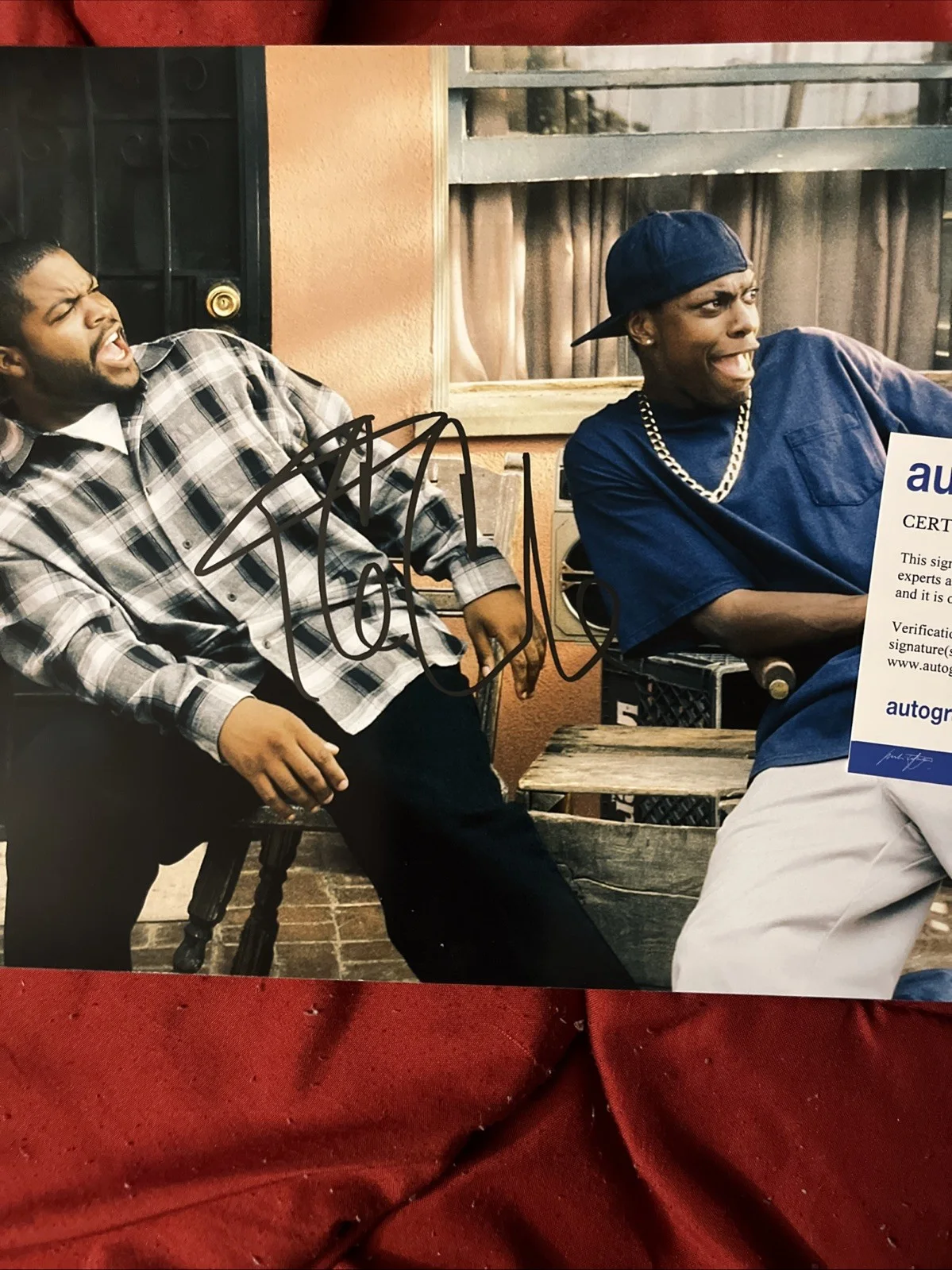 ICE CUBE SIGNED AUTOGRAPHED PHOTO RAPPER ACTOR ACOA COA ACTOR LEGEND, image 3