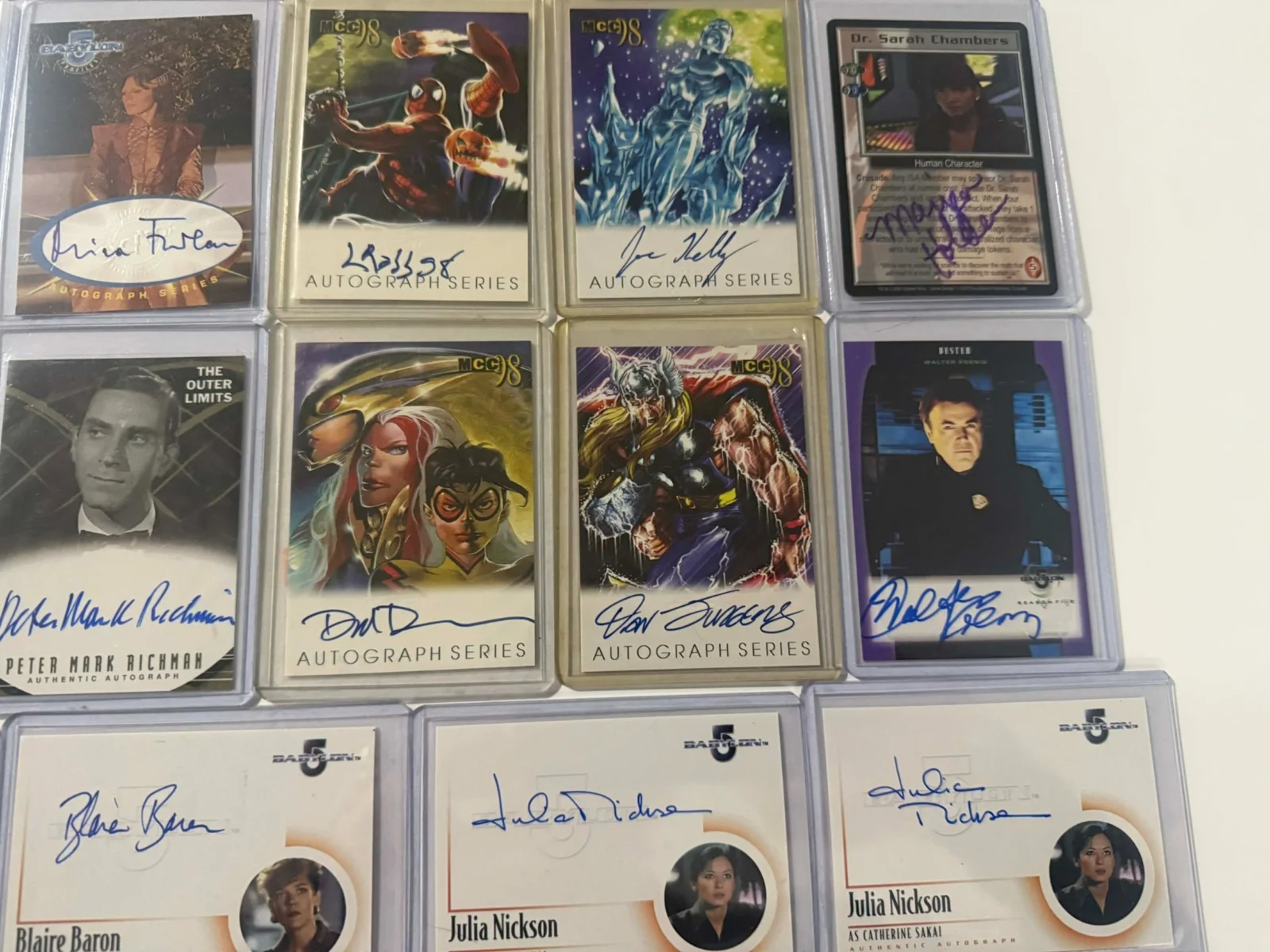 17 MARVEL CREATORS 5 BABYLON THE OUTER LIMI CREEDO ANDROMEDA AUTO AUTOGRAPH LOT, image 4