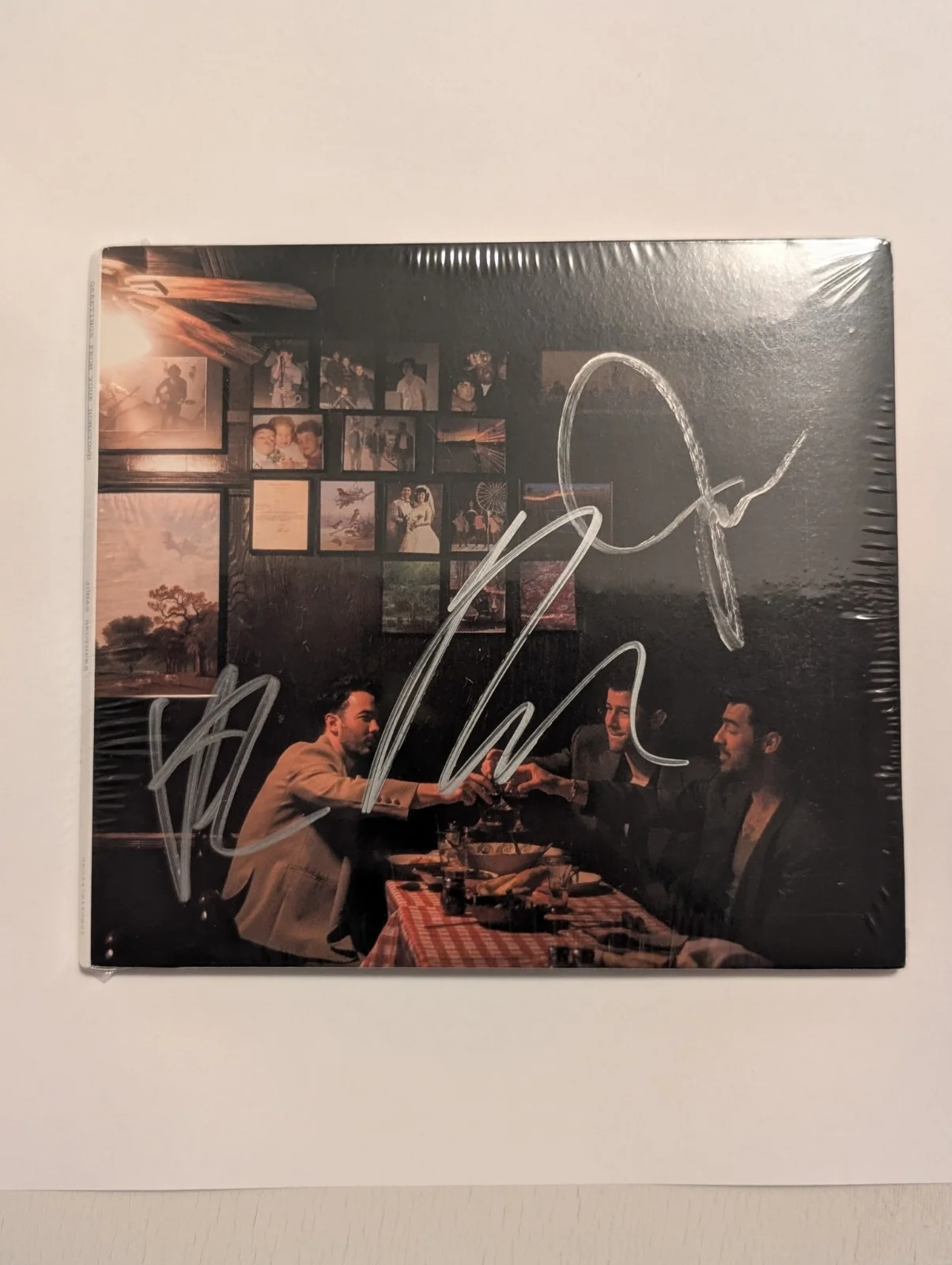 Jonas Brothers Greetings From Your Hometown Signed CD Cover, image 2