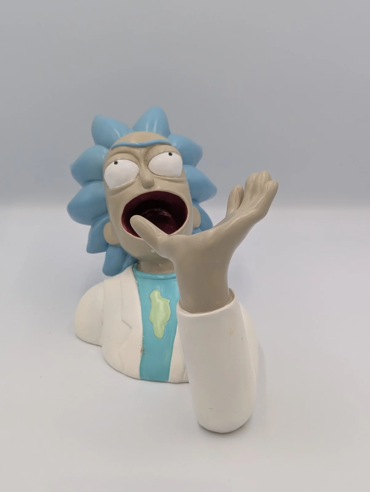 Rick And Morty "Rick Guzzler" Resin Statue Bottle Holder Display Stand, изображение 2