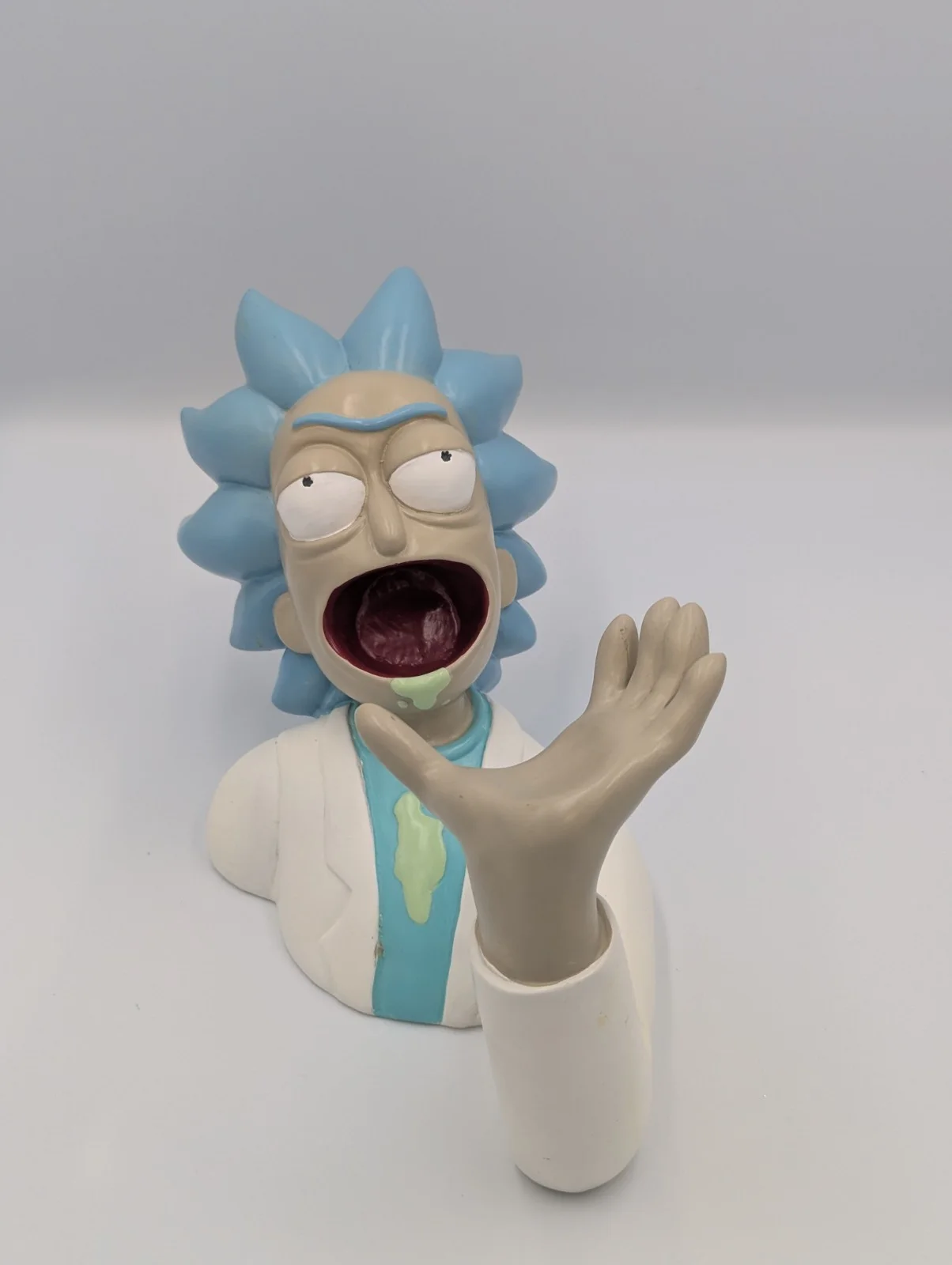 Rick And Morty "Rick Guzzler" Resin Statue Bottle Holder Display Stand, изображение 3