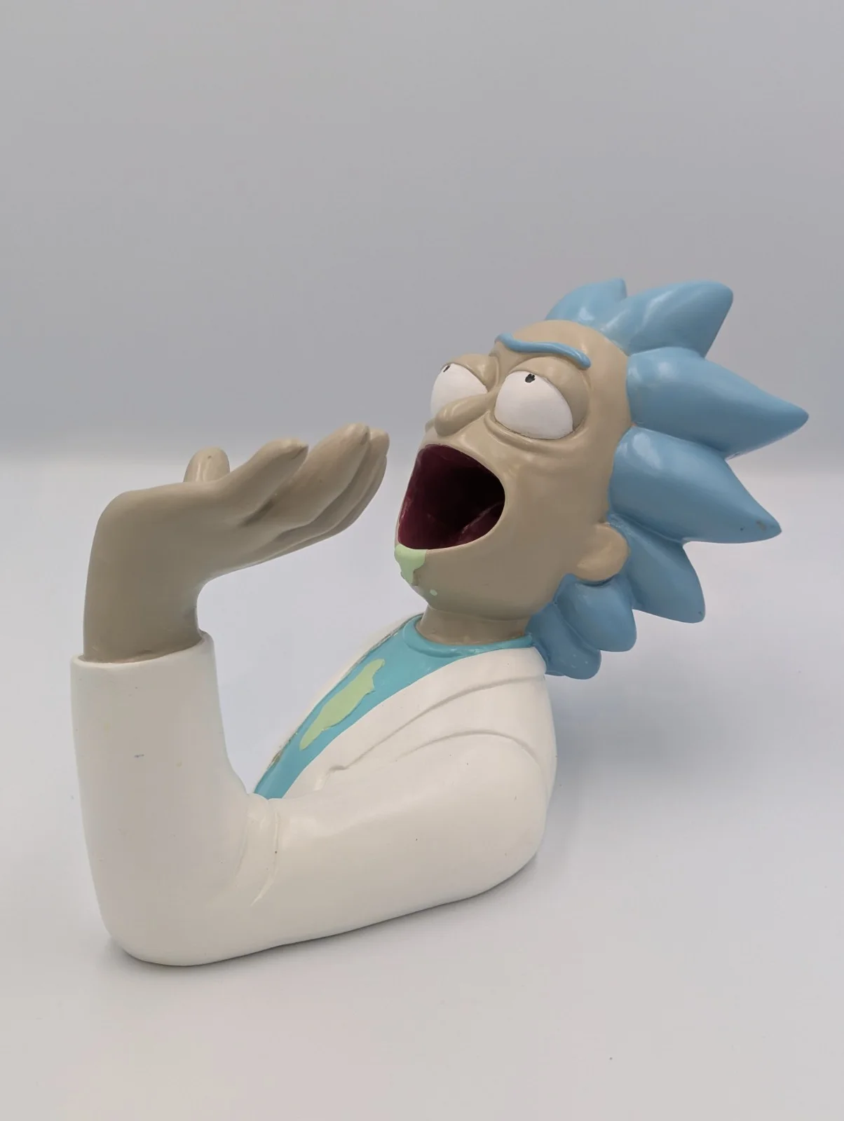 Rick And Morty "Rick Guzzler" Resin Statue Bottle Holder Display Stand, изображение 4
