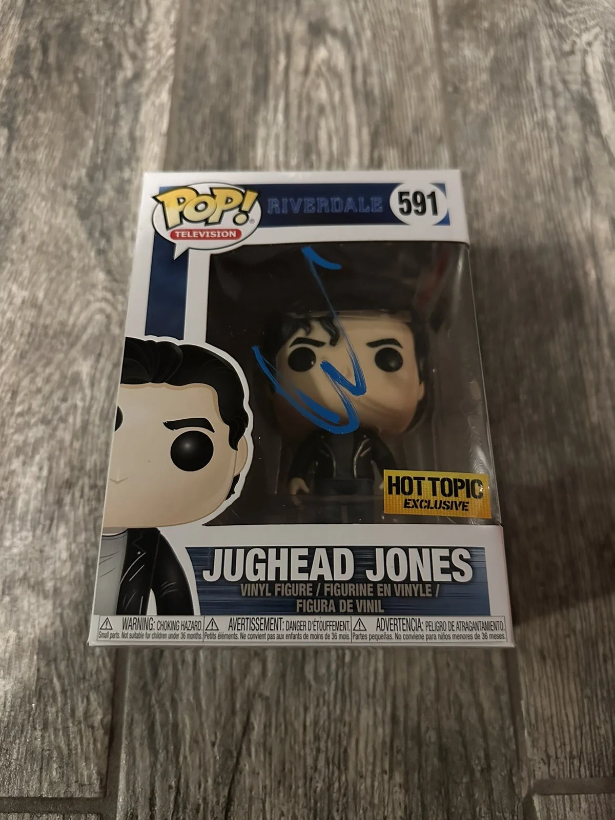 COLE SPROUSE SIGNED JUGHEAD JONES RIVERDALE FUNKO POP JSA COA AUTOGRPAHED, изображение 2