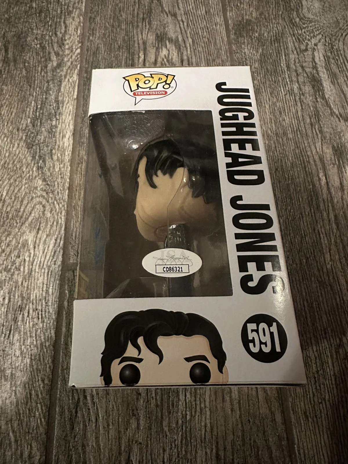 COLE SPROUSE SIGNED JUGHEAD JONES RIVERDALE FUNKO POP JSA COA AUTOGRPAHED, изображение 3