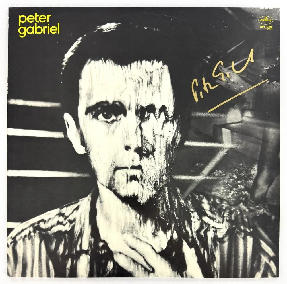 Peter Gabriel — Peter Gabriel Genesis Signed Autograph Album Vinyl Record LP w/ JSA COA