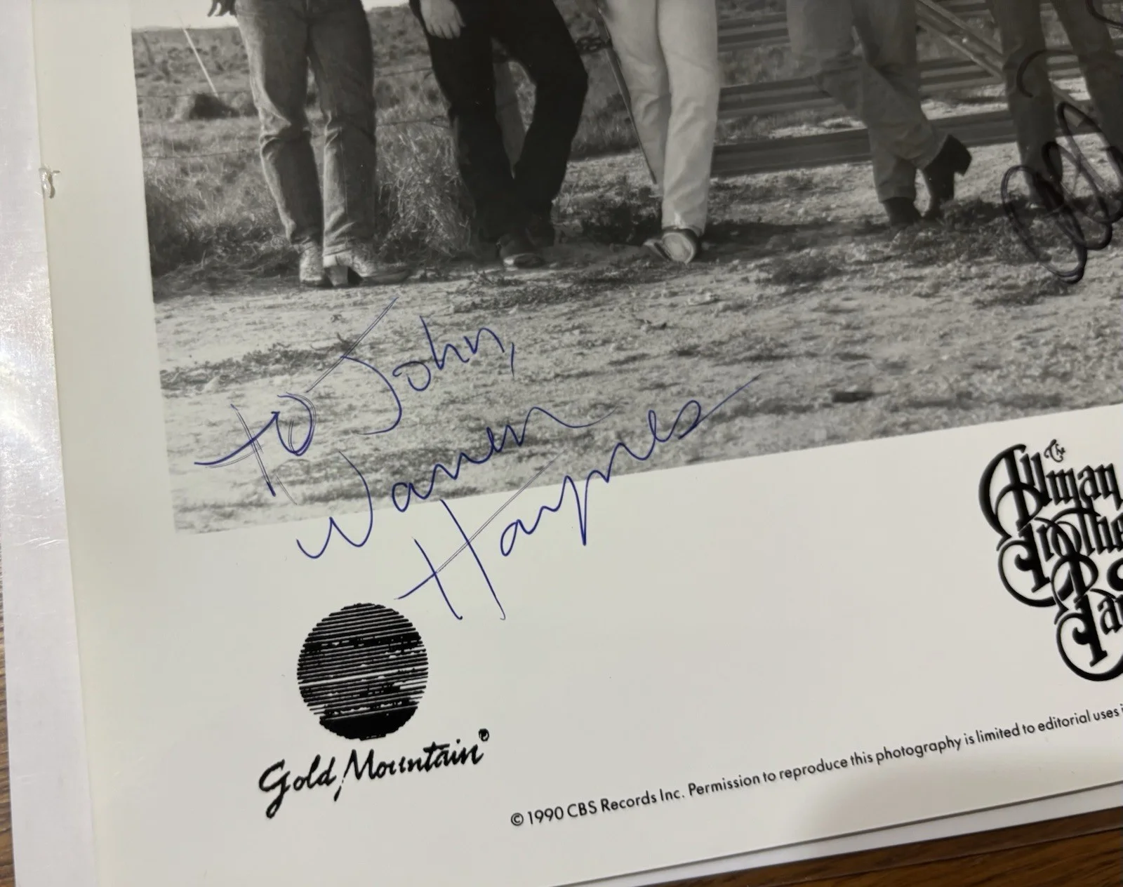 THE ALLMAN BROTHERS BAND Autographed Photo AMAZING Collector’s LOT! Set List ++, изображение 4