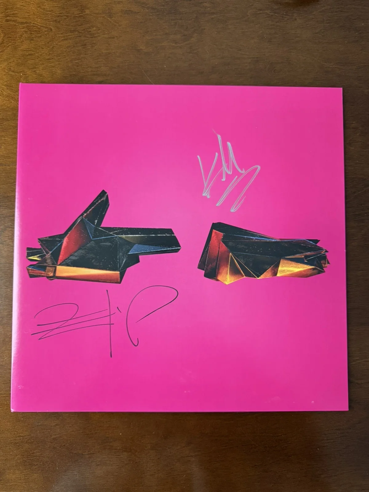 Run the Jewels - Signed RTJ4 Vinyl LP Indie Exclusive Clear w/Magenta Vinyl, изображение 3