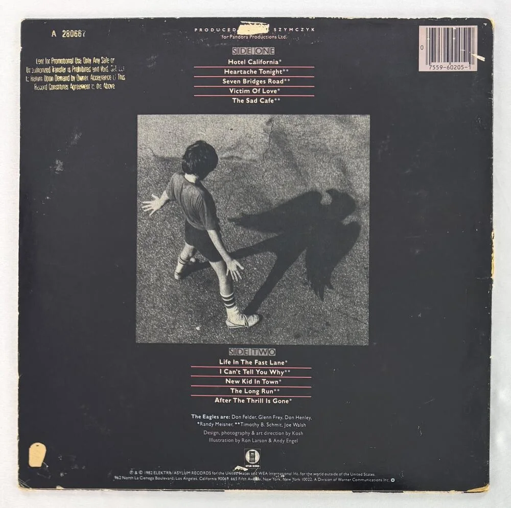 Don Henley, Joe Walsh — Don Henley & Joe Walsh Signed Autograph Eagles Greatest Hits Album Record w/ JSA, image 2