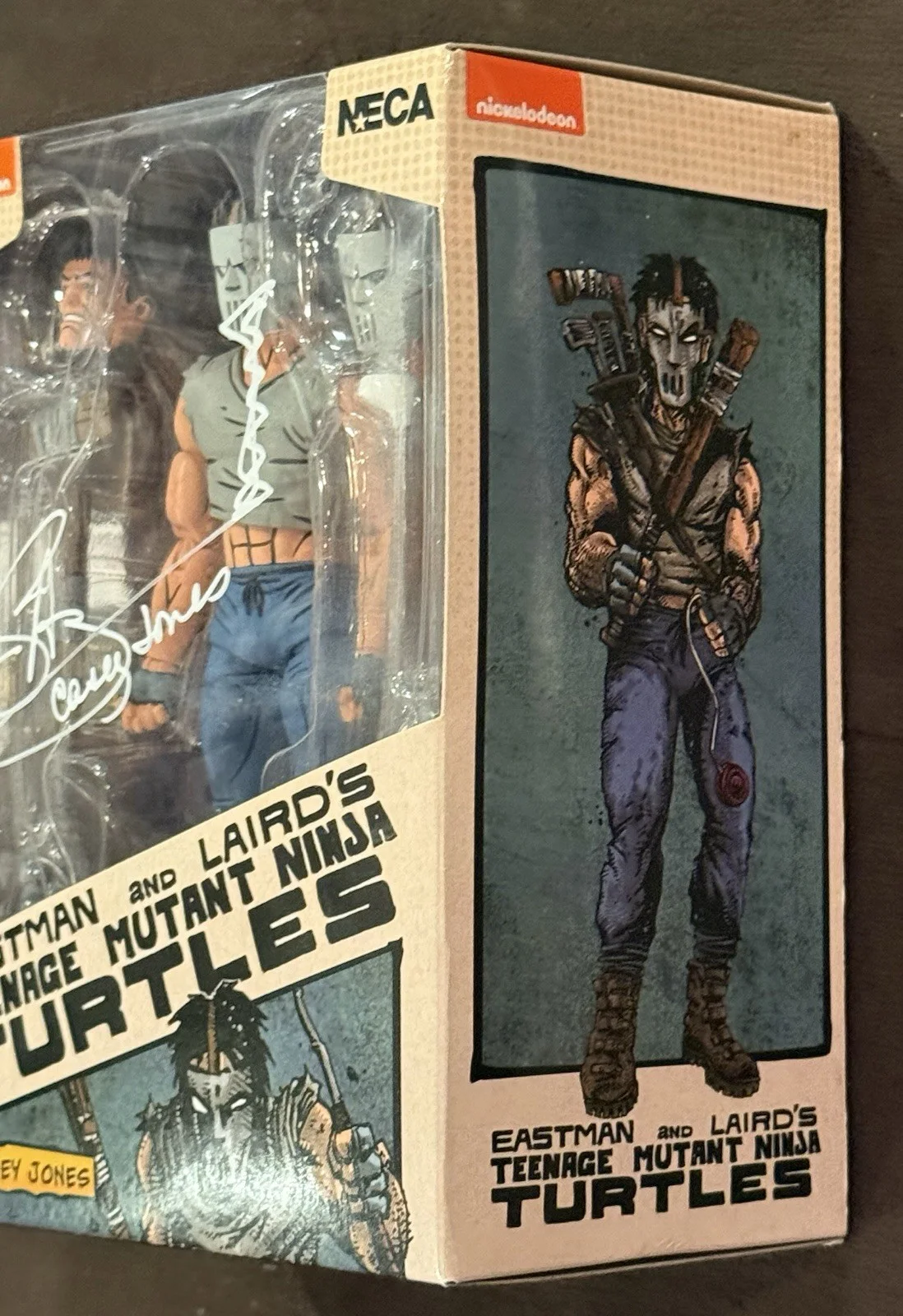 Stephen Amell — Stephen Amell Signed Casey Jones Ninja Turtles Action Nickelodeon Figure JSA, image 4