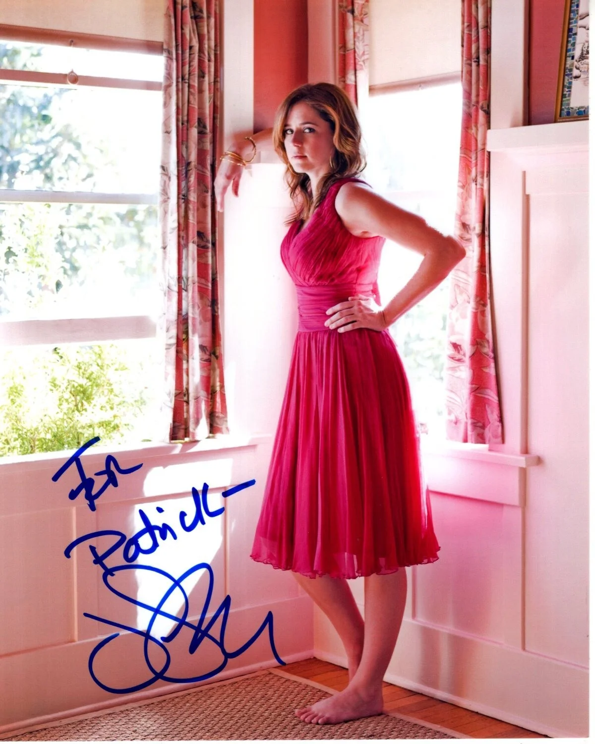 Jenna Fischer — JENNA FISCHER Autographed Signed 8x10 Photograph - To Patrick