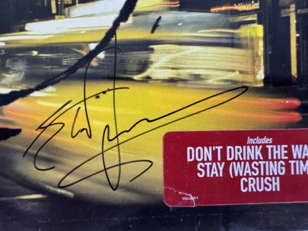 Carter Beauford, Stefan Lessard, Dave Matthews, Boyd Tinsley — Dave Matthews Band x4 Signed Autograph BTCS Original Press Album Record JSA COA, изображение 4
