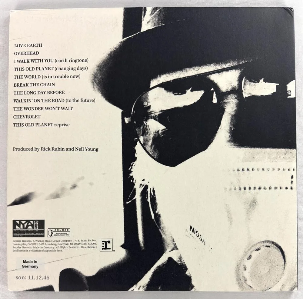 Neil Young — Neil Young Crazy Horse Signed Autograph Album Vinyl Record LP - World Record JSA, изображение 2
