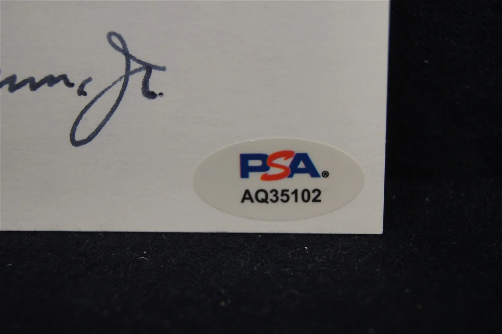 John Glenn — JOHN GLESS Autographed Cut PSA/DNA Astronaut 1st To Orbit Earth, image 2
