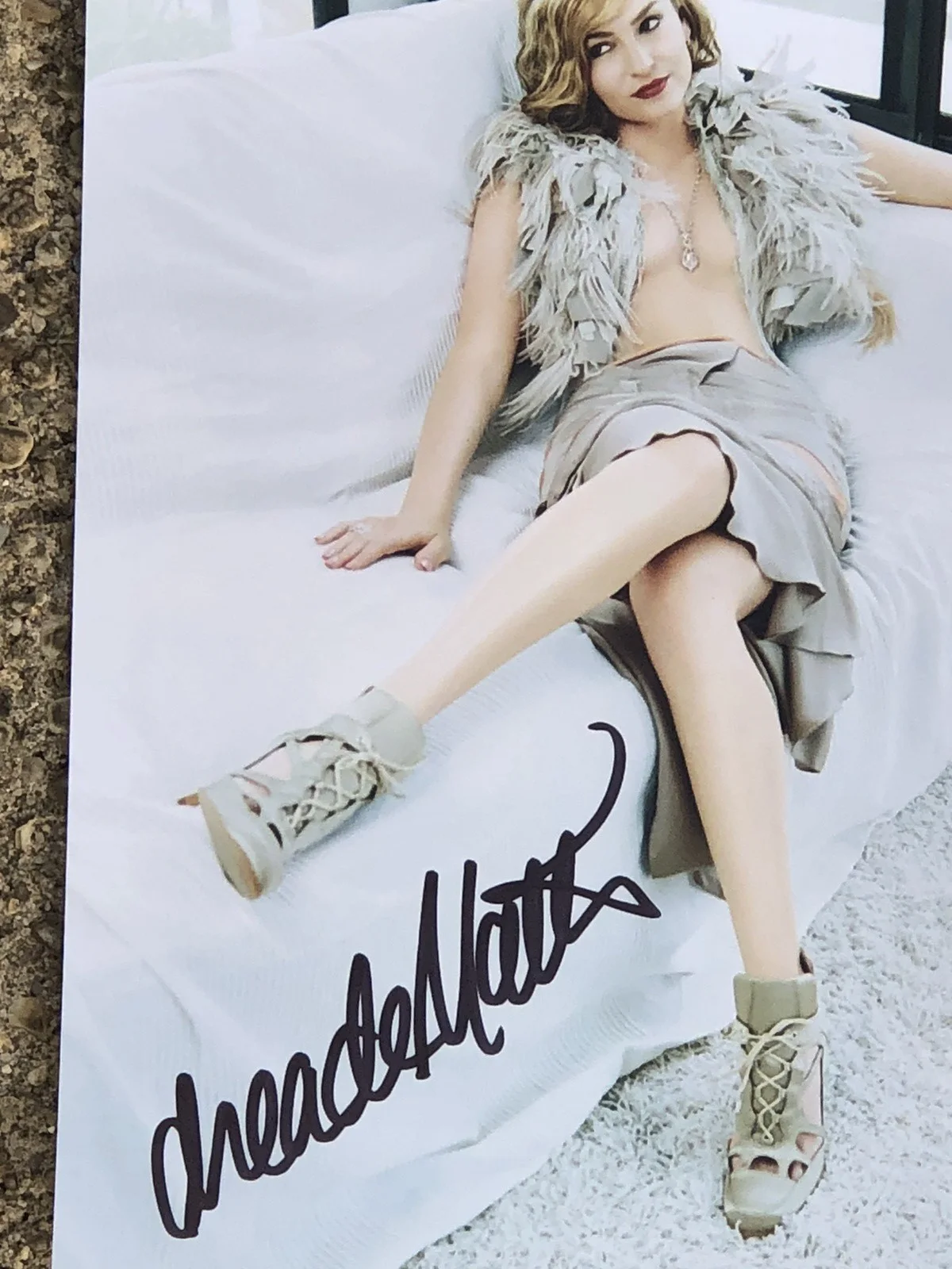 Drea DeMatteo — DREA DE MATTEO SEXY ACTRESS SIGNED 8x10 ONLYFANS SOPRANOS SONS OF ANARCHY JSA, изображение 3