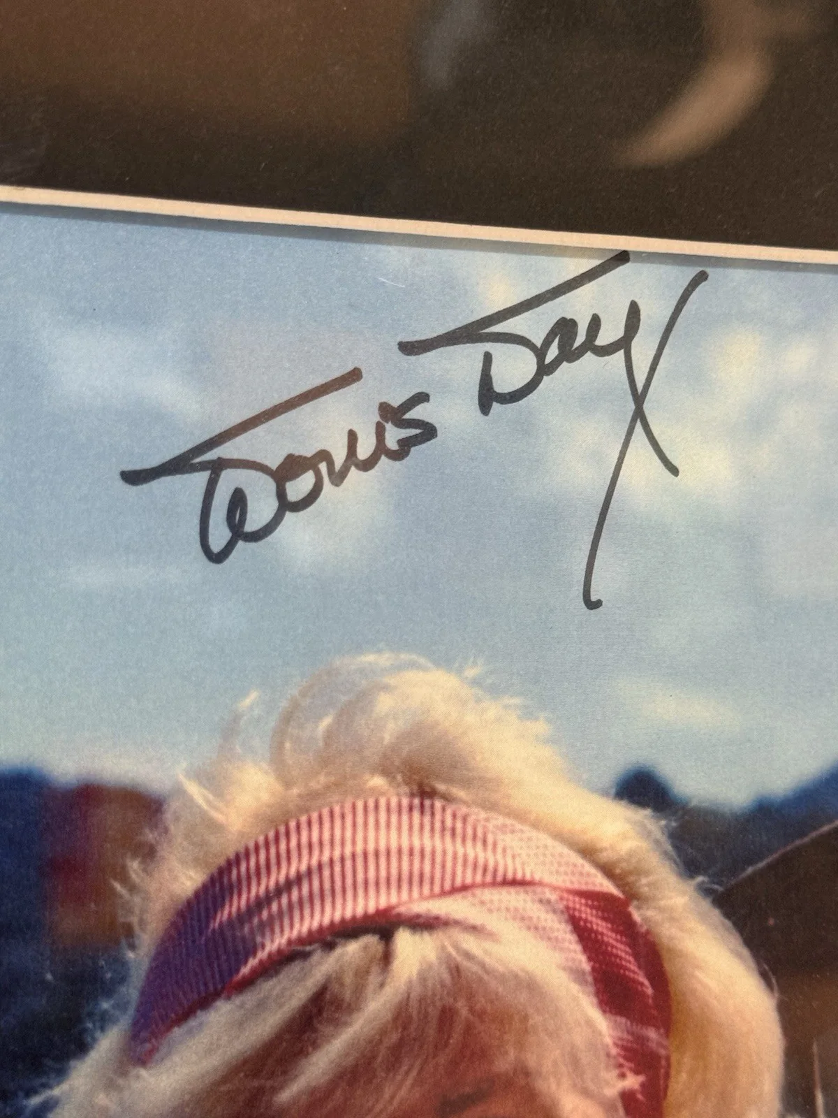Doris Day — 2x Signed Framed Doris Day PSA DNA 8x10 Photos Autograph Vintage Authenticated, image 3