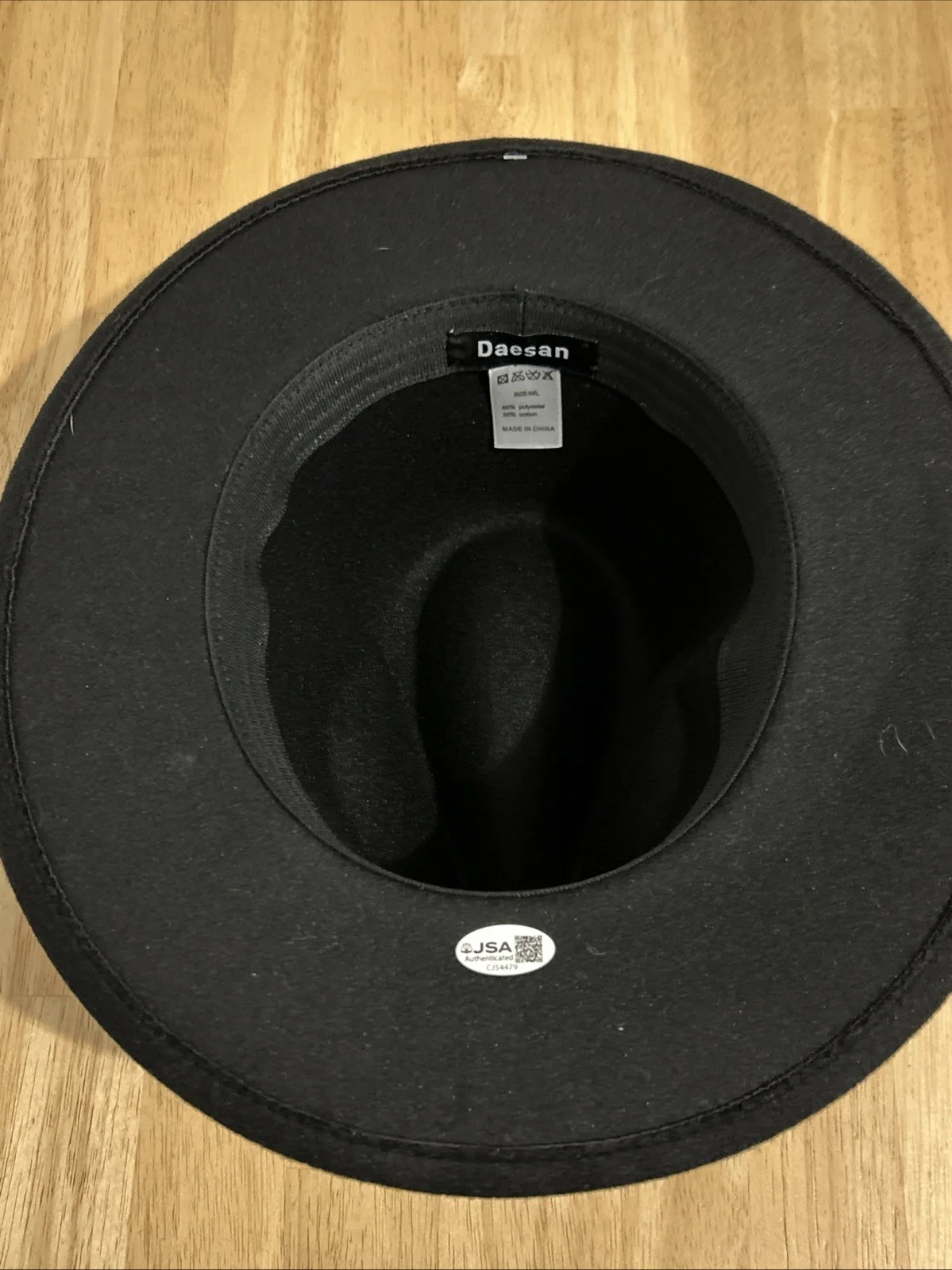 Timmy Trumpet Autographed Fedora With Inscription JSA Certified, изображение 5