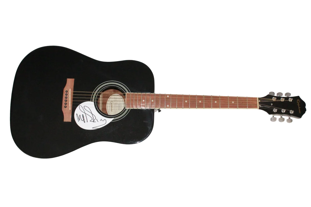 Morrissey — Morrissey the Smiths Signed Autograph Full Size Gibson Epiphone Guitar - JSA COA, image 2