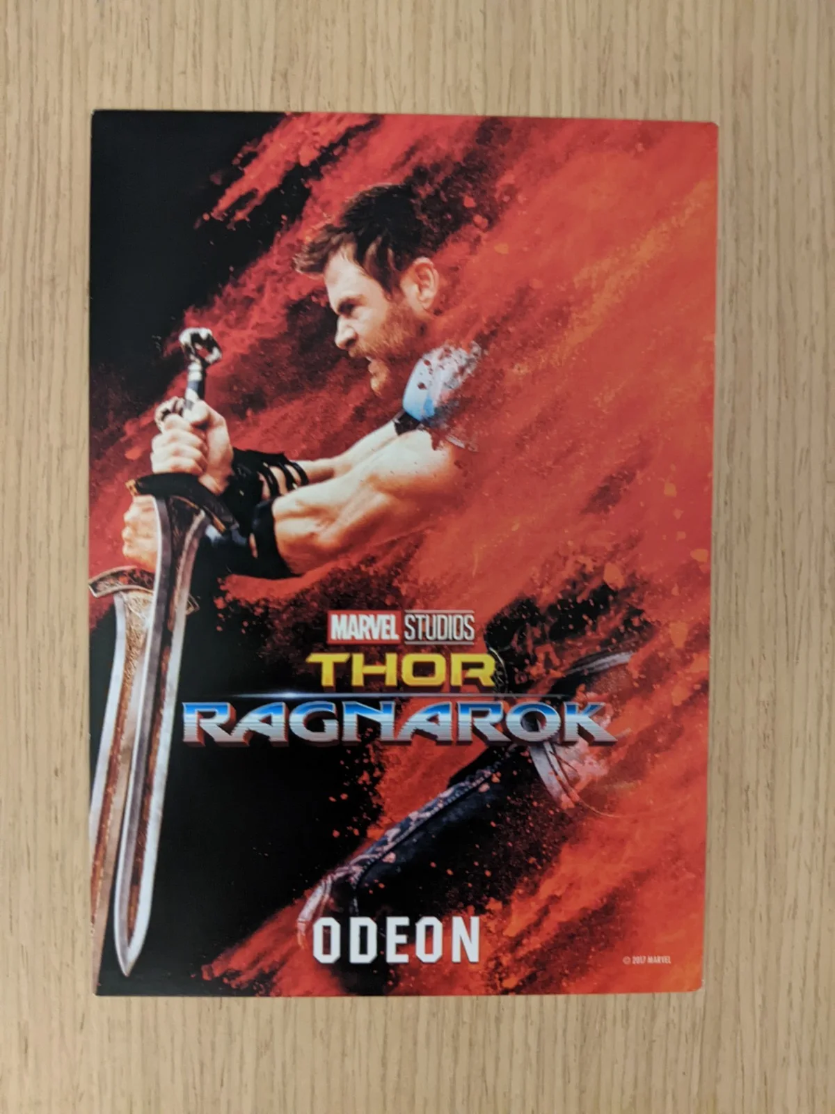 Thor Ragnarok Postcards Odeon Cinema Marvel MCU Hulk, image 2