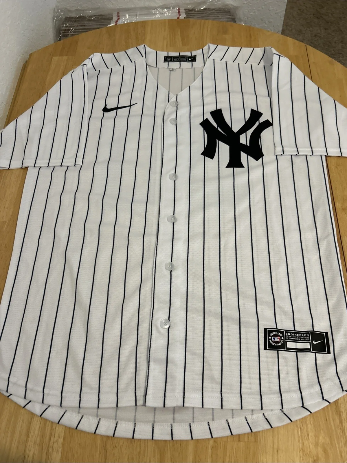 50 Cent Autographed New York Yankees Jersey JSA Certified, image 4