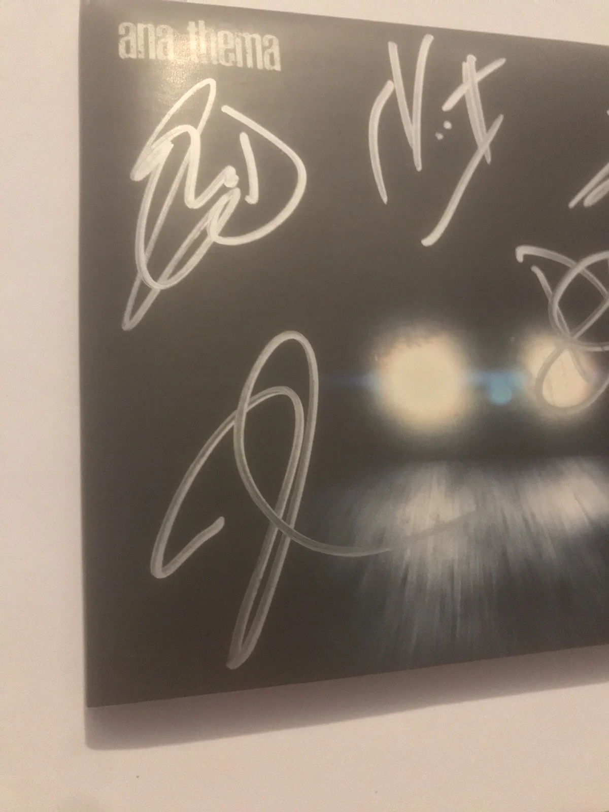Anathema The Optimist Autographed CD Hand Signed by All 6 Members RARE, изображение 3