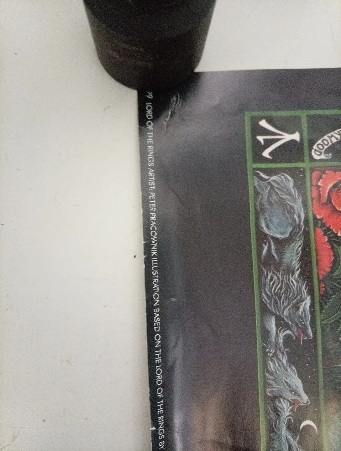 22 5/8" x 31 7/8" Lord of the Rings Poster by Peter Pracownik, изображение 3