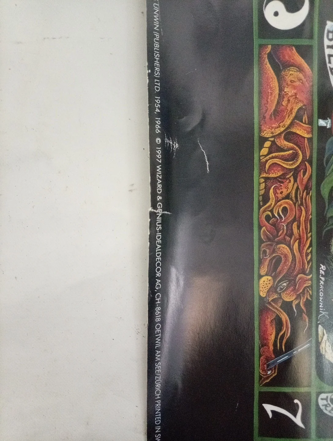 22 5/8" x 31 7/8" Lord of the Rings Poster by Peter Pracownik, изображение 4