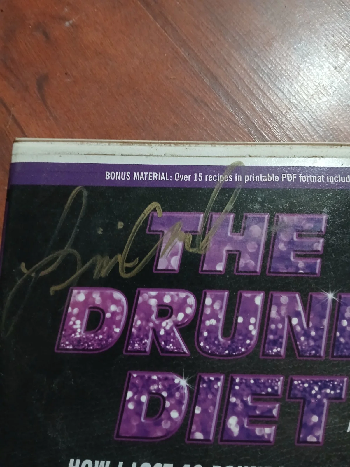The Drunk Diet: How I Lost 40 Poundsr, Lüc Carl, 5 cd box set autographed signed, изображение 2
