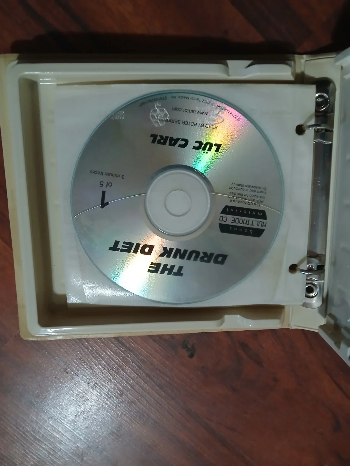 The Drunk Diet: How I Lost 40 Poundsr, Lüc Carl, 5 cd box set autographed signed, изображение 3