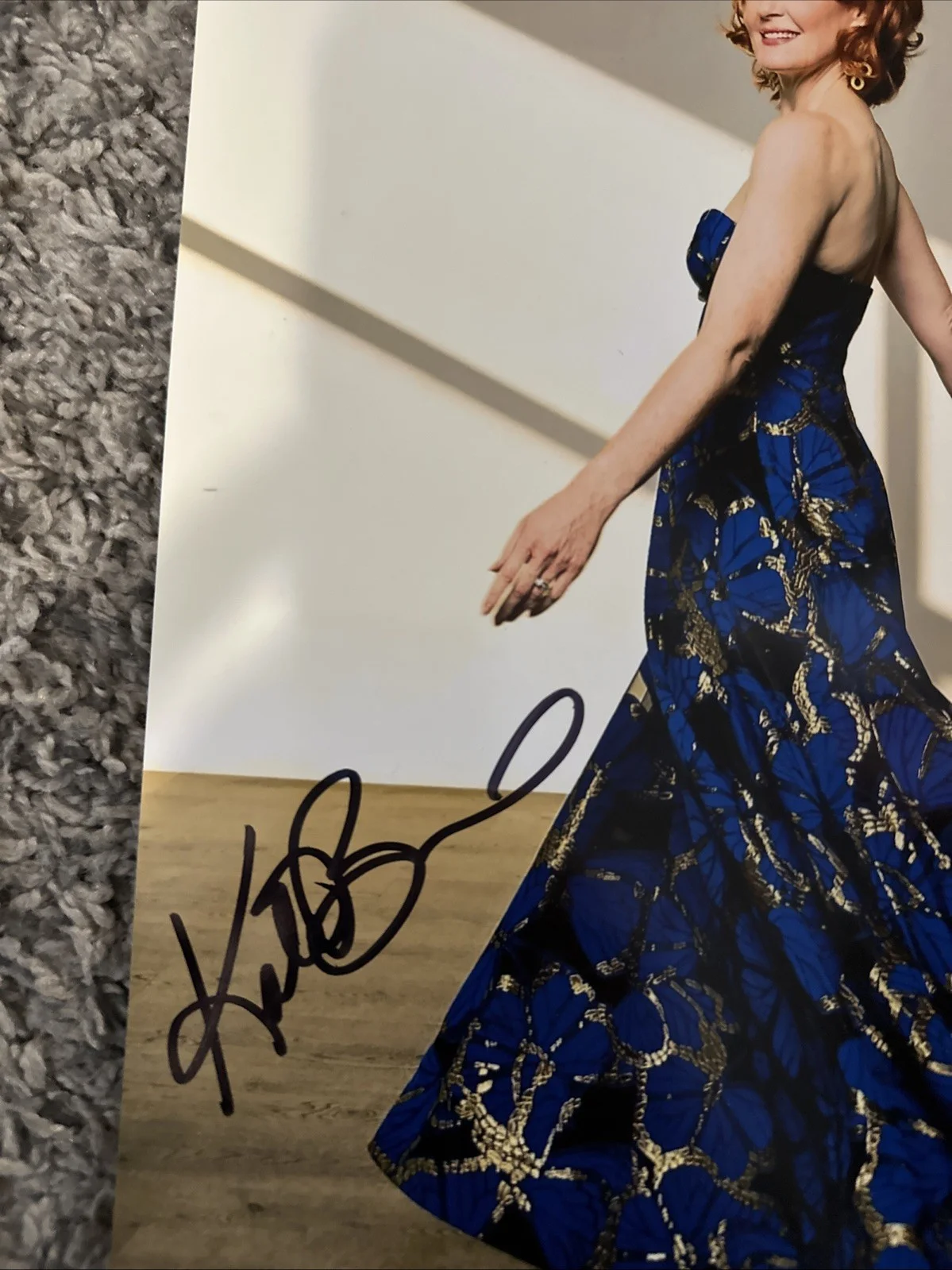Kate Baldwin Autographed 8x10 Photo Broadway, image 2