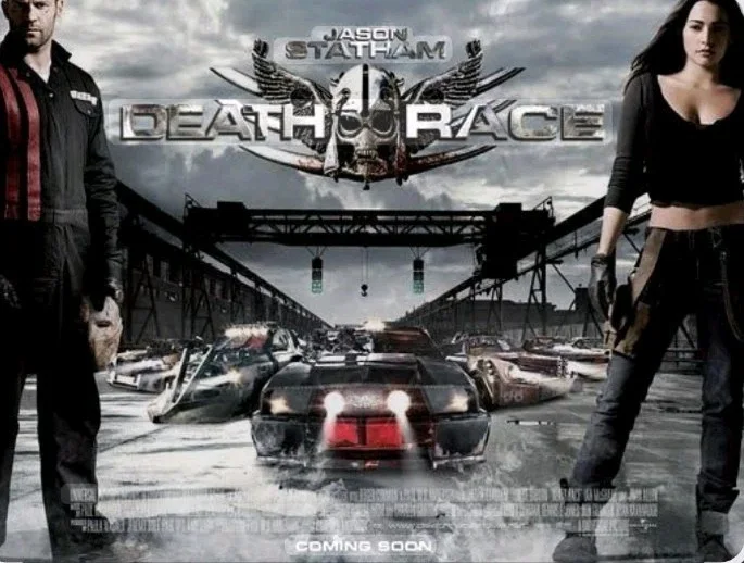 Death Race-Original Uk Quad Cinema Poster - 27" X 40" – 2008 D/S. EX, изображение 2