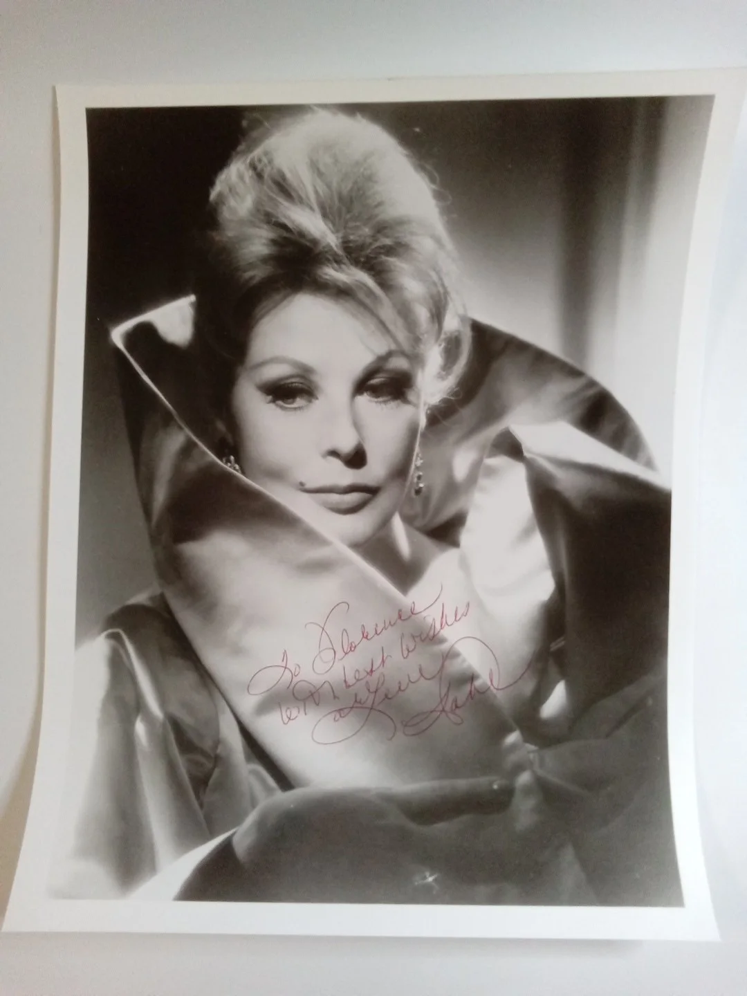 arlene dahl — Arlene Dahl Signed B&W Photo Inscribed JSA COA Autograph Hollywood Actress #, изображение 2